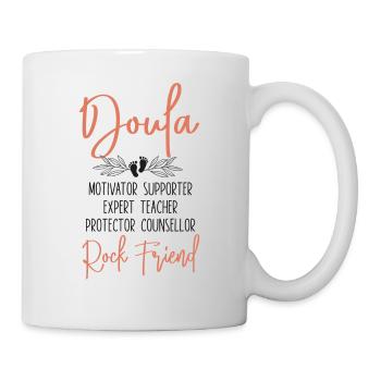Doula Travailleuse à la naissance Doula Motivatrice - Mug blanc - blanc - Droite
