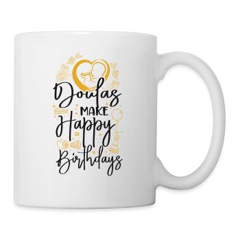 Doula Birth Worker Doulas Make - Mug - white - Right