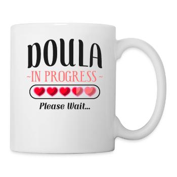 Doula Accoucheuse Étudiante Doula - Mug blanc - blanc - Droite