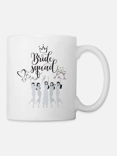Team Braut - Tasse - Weiß