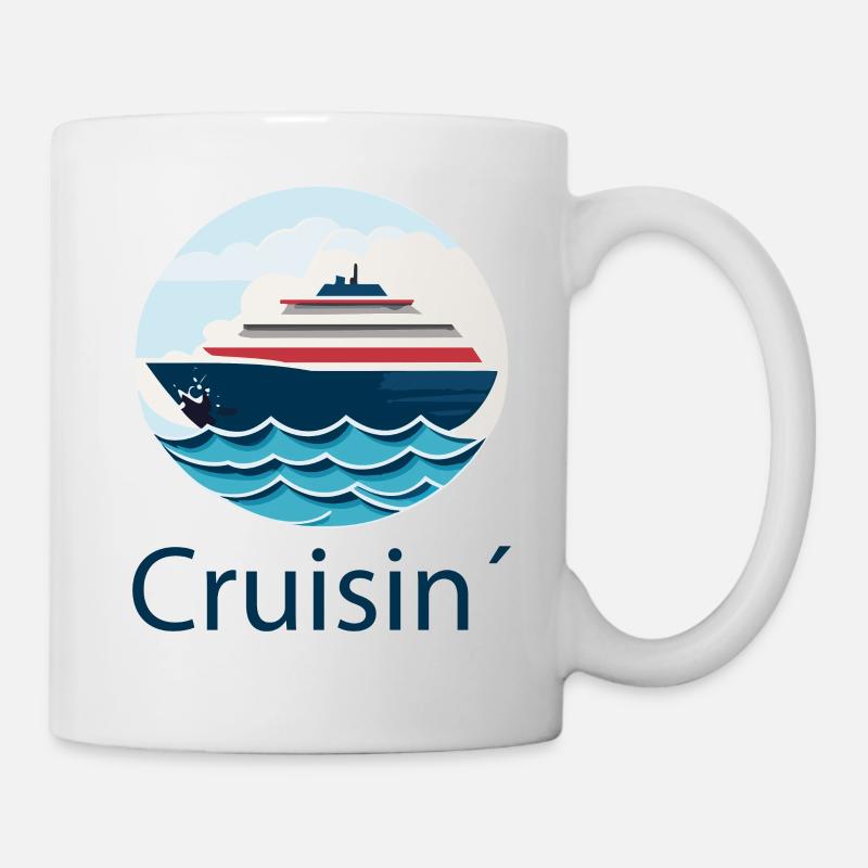 Croisière - Mug blanc - blanc