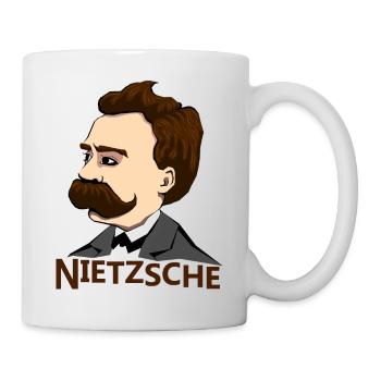 Nietzsche - Tasse - Weiß - Rechts