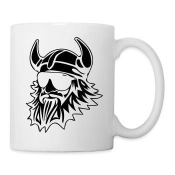 Viking - Mug blanc - blanc - Droite