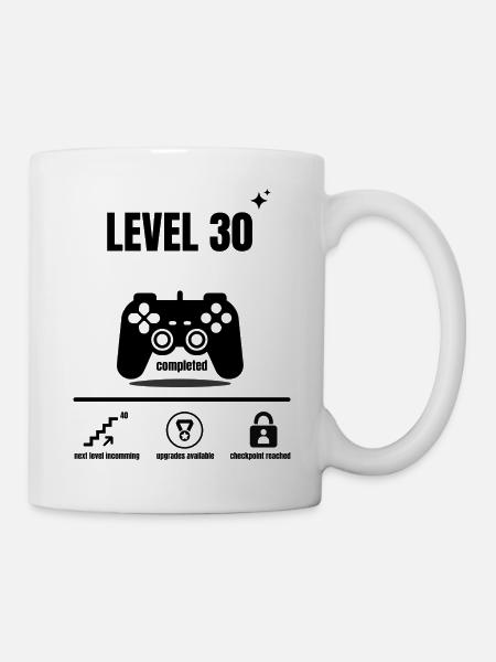 NIVEAU 30 terminé - Mug blanc - blanc