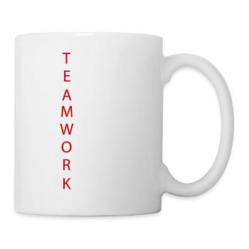 Teamwork - Tasse - Weiß - Rechts