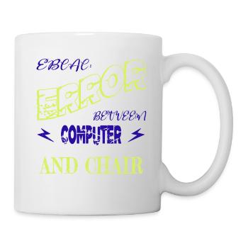 Analyste Present Idea Hacker Informatique - Mug blanc - blanc - Droite