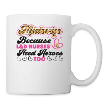 Nurse Midwife Birth Worker Midwife - Mug - white - Right
