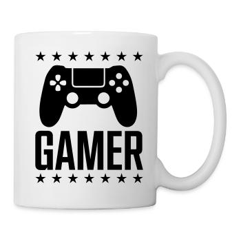 gamer spiel controller - Tasse - Weiß - Rechts
