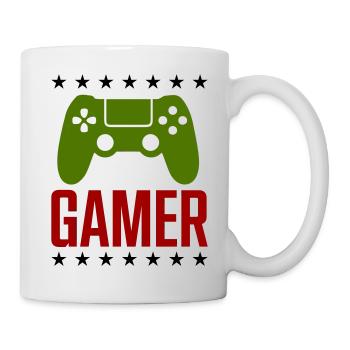 gamer spiel controller - Tasse - Weiß - Rechts