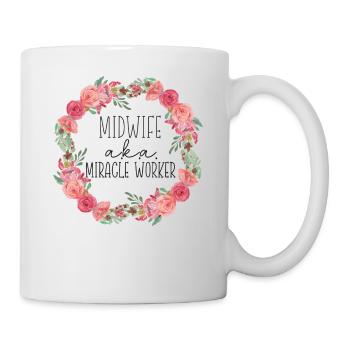 Infirmière sage-femme accoucheuse Sage-femme - Mug blanc - blanc - Droite