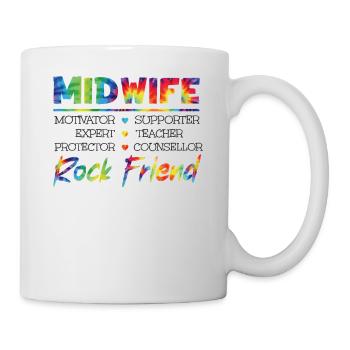 Nurse Midwife Birth Worker Midwife - Mug - white - Right