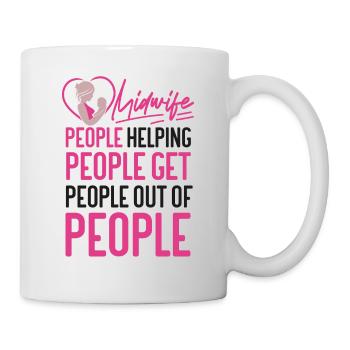 Nurse Midwife Birth Worker Midwife - Mug - white - Right