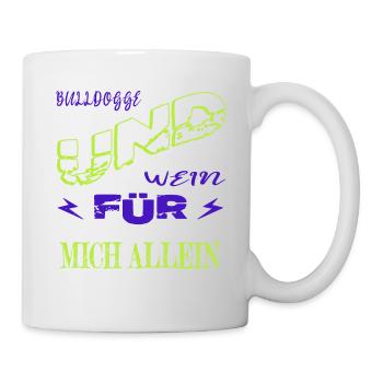 Great Dane Doggie Egalite Wine Spritzer Puppy Bday - Mug - white - Right
