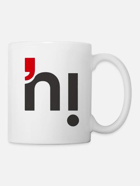 Hi - Mug - white