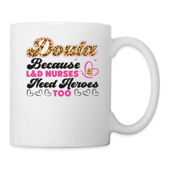 Doula Travailleuse à la naissance Doula Parce que - Mug blanc - blanc - Droite