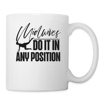 Nurse Midwife Birth Worker Pun - Mug - white - Right