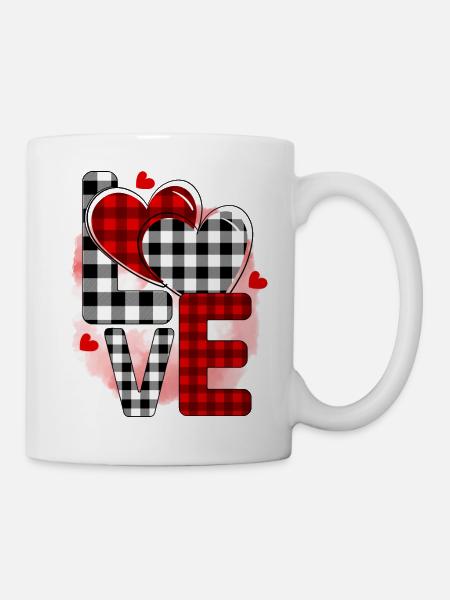 Love Valentine - Mug - white