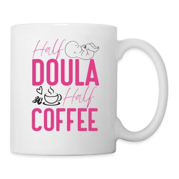 Doula Birth Worker Coffee Half - Mug - white - Right