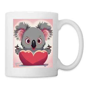 Baby-Koala - Tasse - Weiß - Rechts