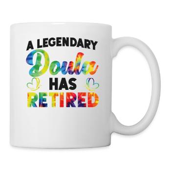 Doula Naissance Travailleur Retraite A - Mug blanc - blanc - Droite
