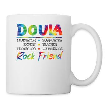 Doula Travailleuse à la naissance Doula Motivatrice - Mug blanc - blanc - Droite