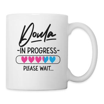 Doula Travailleuse à la naissance Doula étudiante - Mug blanc - blanc - Droite
