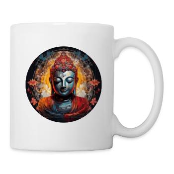 T-shirt Sérénité Bouddha Marque Vibration Positive - Mug blanc - blanc - Droite