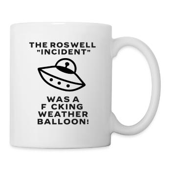 Roswell UFO - Mug - white - Right