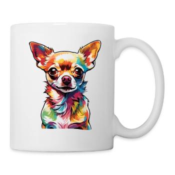 Chihuahua / small dog / animal / tiny / breed - Mug - white - Right