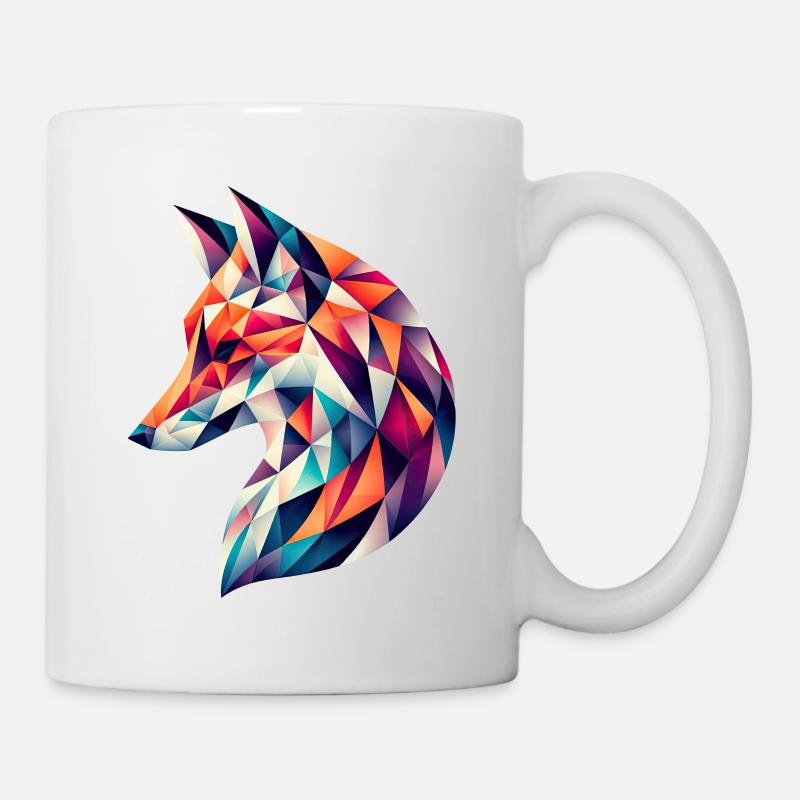 Fox vector - Mug - white