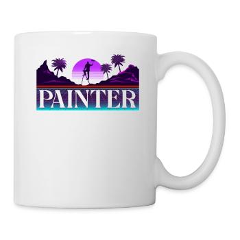 House Painter Decorator Retro 80s - Mug - white - Right