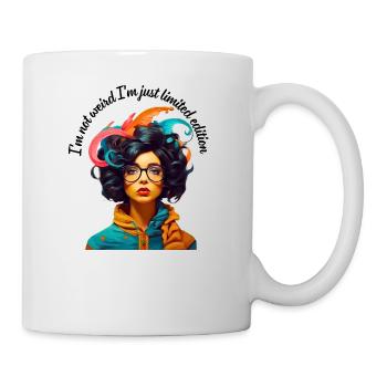 I m not weird I m just limited edition - Mug blanc - blanc - Droite