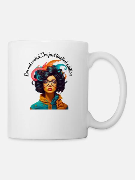 I m not weird I m just limited edition - Mug - white