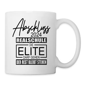 Abschluss 2024 Realschule - Tasse - Weiß - Rechts
