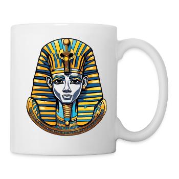 Ägypten / Pharao / Mumien / Hieroglyphen / Sphinx - Tasse - Weiß - Rechts