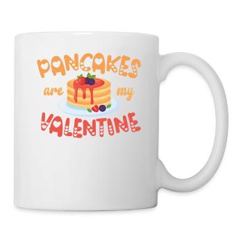 Pancake Lover Kids Valentines Day - Mug - white - Right