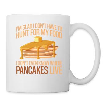 Pancake Lover Kids I'm Glad I - Mug - white - Right
