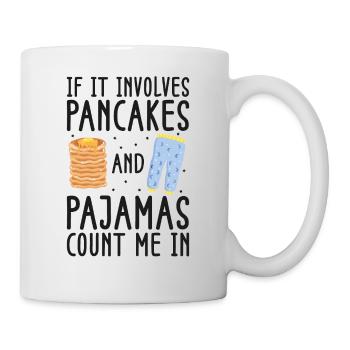 Pancake Lover Kids If It Involves - Mug - white - Right