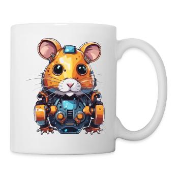 Robot Animal / AI / Mechanized Animals / Comic - Mug - white - Right