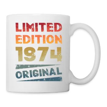 Limited Edition 50th Birthday Party Vintage 1974 - Mug - white - Right
