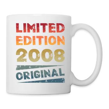 Limited Edition Birthday Party Vintage 2008 - Mug - white - Right