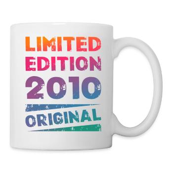 Limited Edition Birthday Party Vintage 2010 - Mug - white - Right