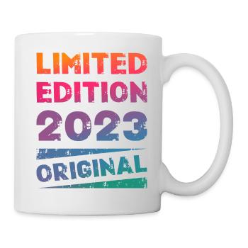 Édition Limitée Fête d’Anniversaire Millésime 2023 - Mug blanc - blanc - Droite