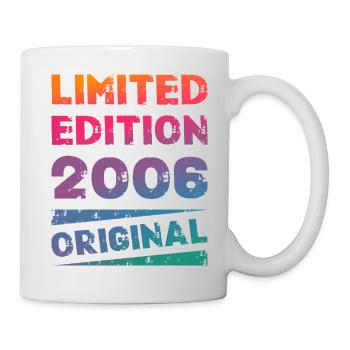 Limited Edition 18th Birthday Party Vintage 2006 - Mug - white - Right