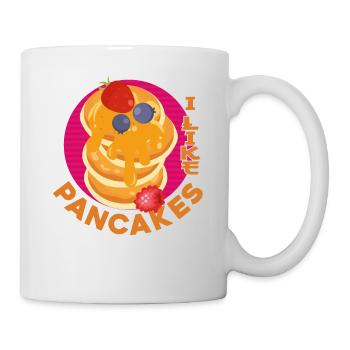 Amoureux des crêpes Les enfants J’aime les crêpes - Mug blanc - blanc - Droite