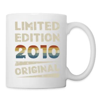 Limited Edition Birthday Party Vintage 2010 - Mug - white - Right