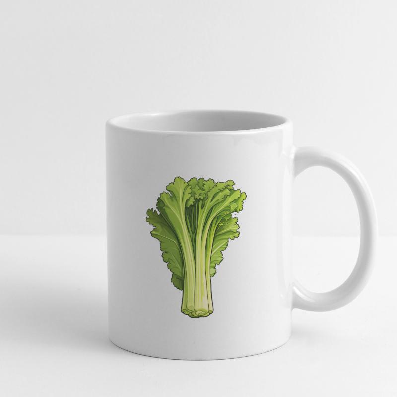 Stangensellerie oder Staudensellerie Tasse