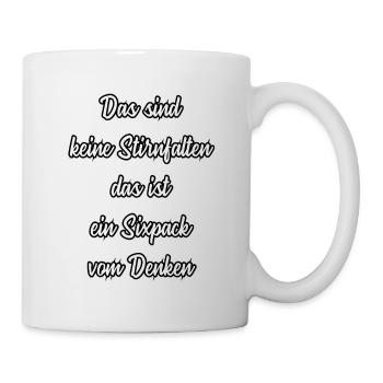 Dictons amusants - Mug blanc - blanc - Droite