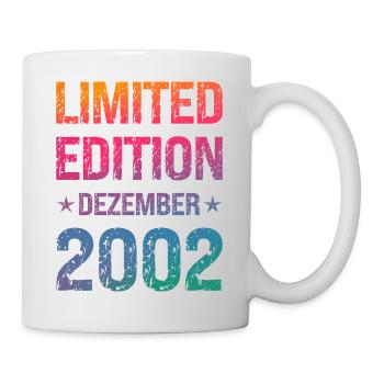 Fête d’anniversaire en édition limitée Vintage 2002 - Mug blanc - blanc - Droite