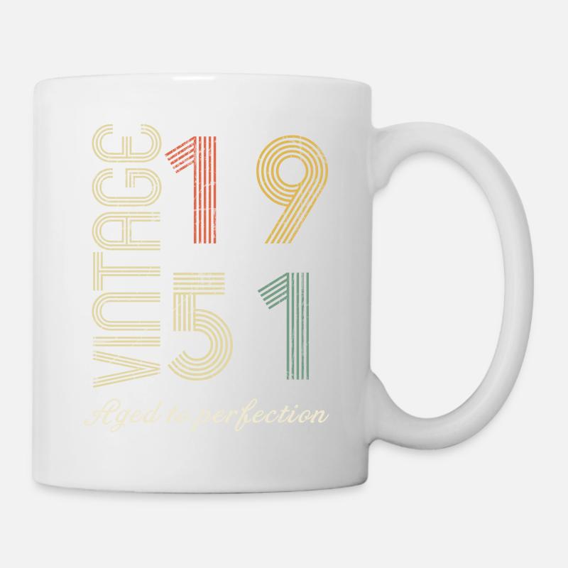 Birthday gift 73 years - 1951 - Mug - white